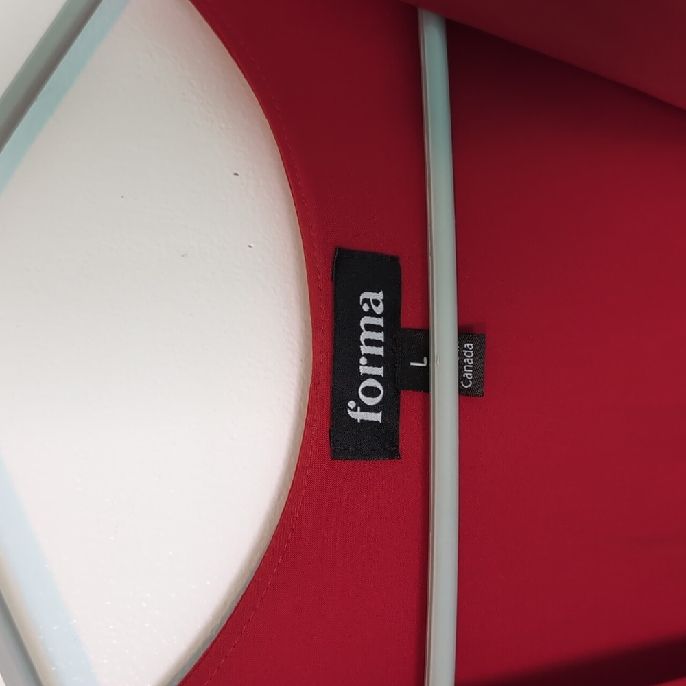 Forma Basic Red Dress - Picture 2 of 2